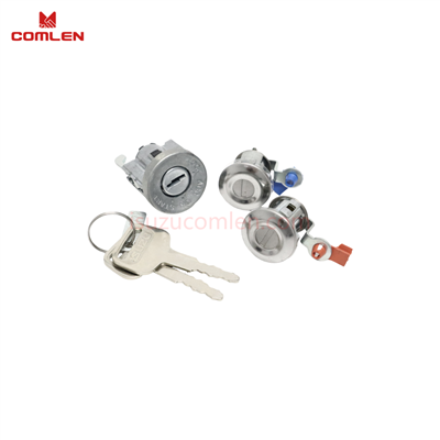 1 Set Cylinder Key Set Lock For ISUZU NHR NPR NQR NKR Complete Ignition Lock Set With Two Keys 8-97035293-0 8-97035293-18970352930 8970352931 8-94332441-0 8943324410 price